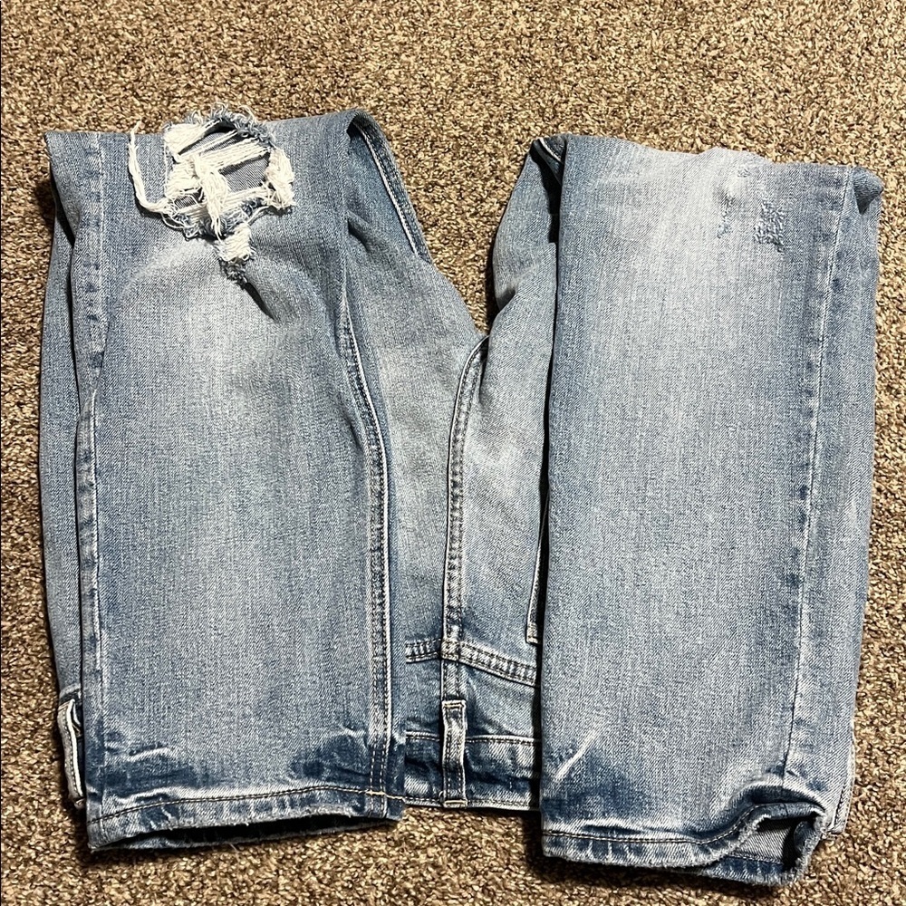 Kancan distressed cropped jeans - Picture 3 of 5